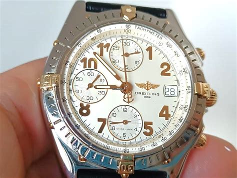 breitling chronomat acciaio e oro|Chronomat 28 Acciaio inossidabile e oro rosso 18 carati .